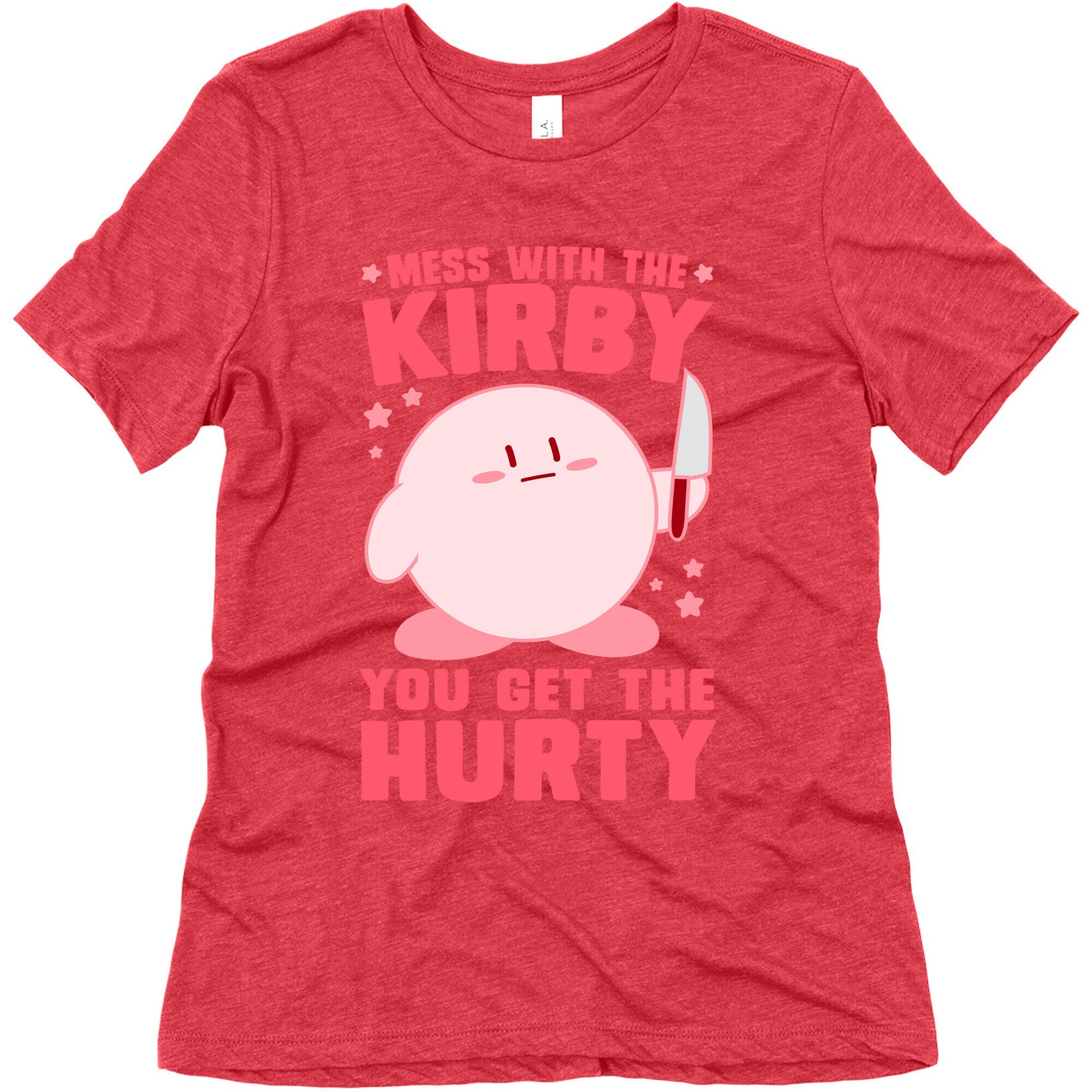 Mess With The Kirby, You Get The Hurty Women's Triblend Tee